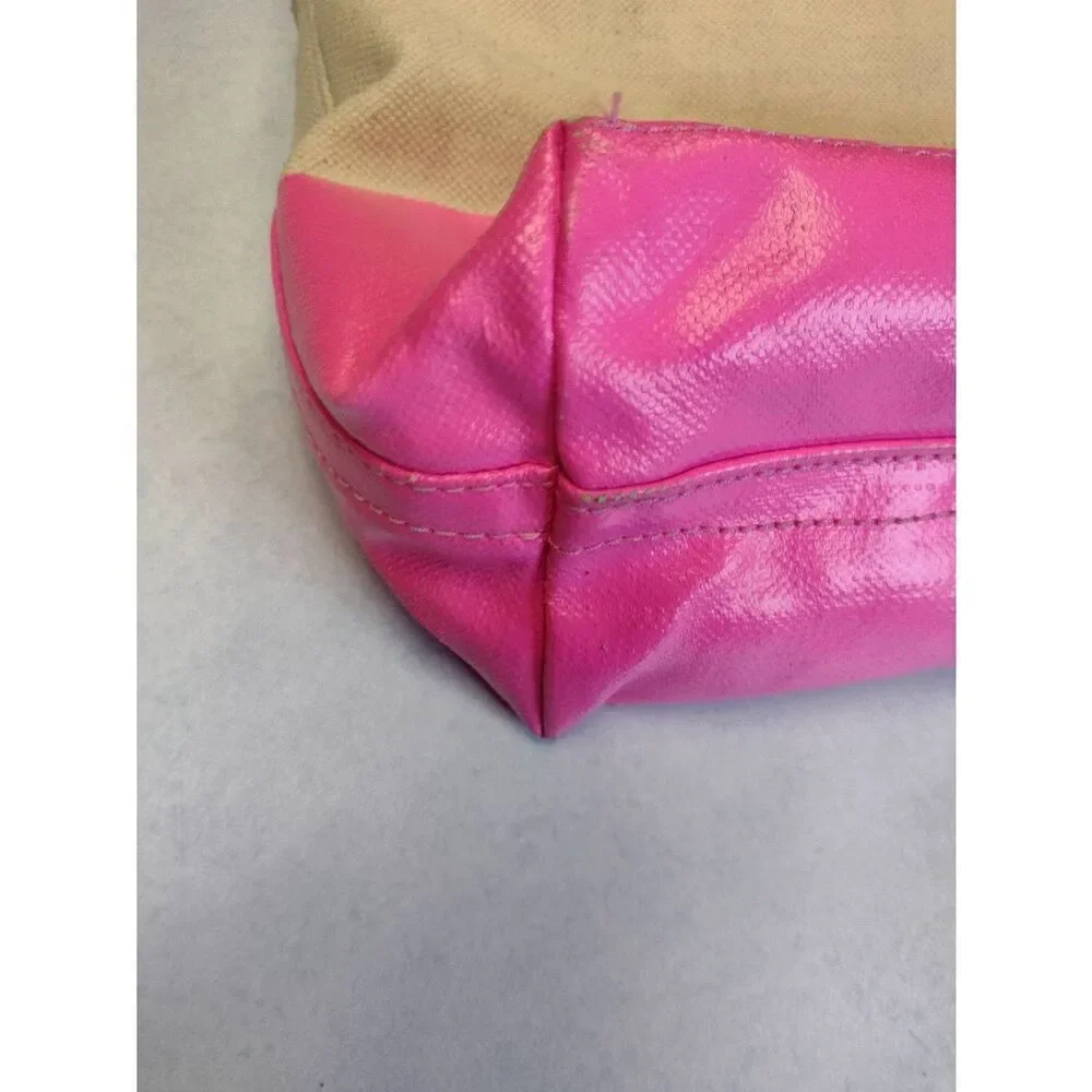 Kate Spade New York Horseshoe Cove Magazine Tote Pink Cream Handbag